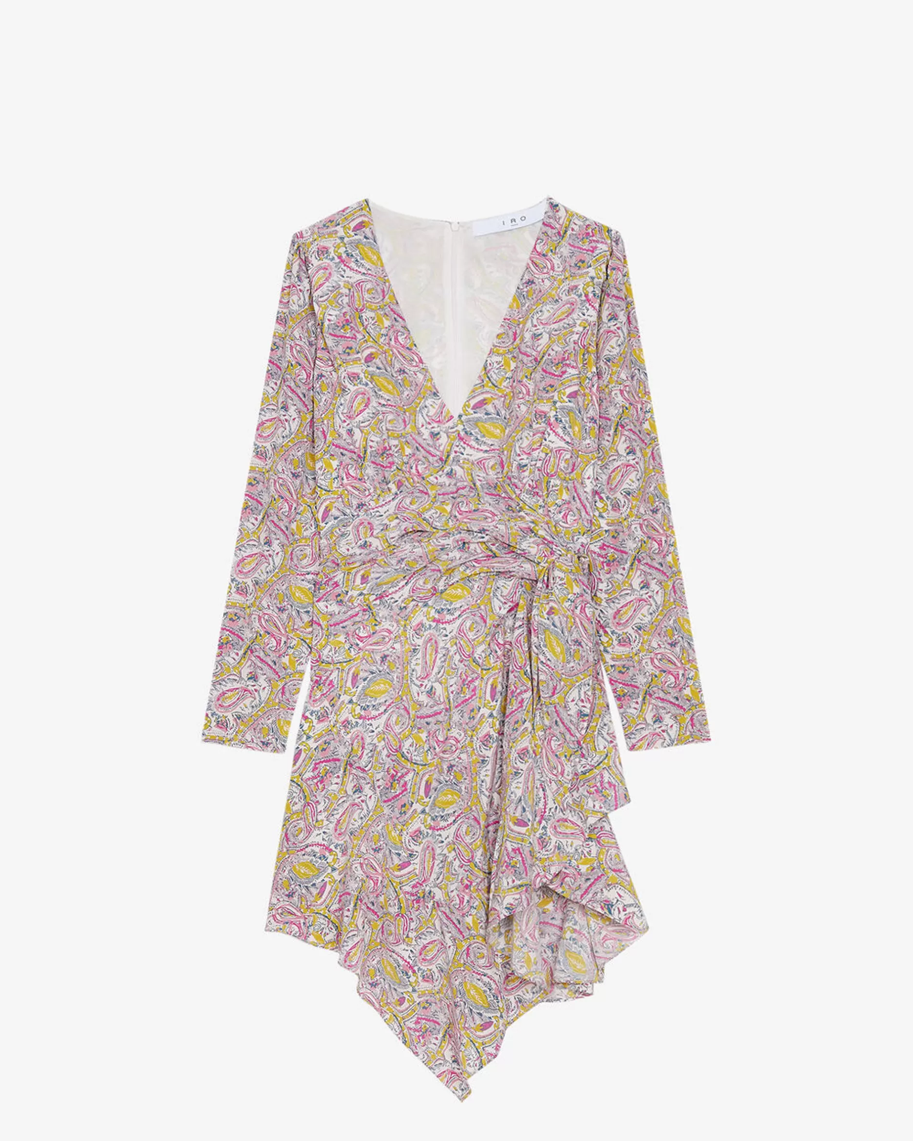 New Abito Stampato Con Scollo A V Taro Donna Vestiti