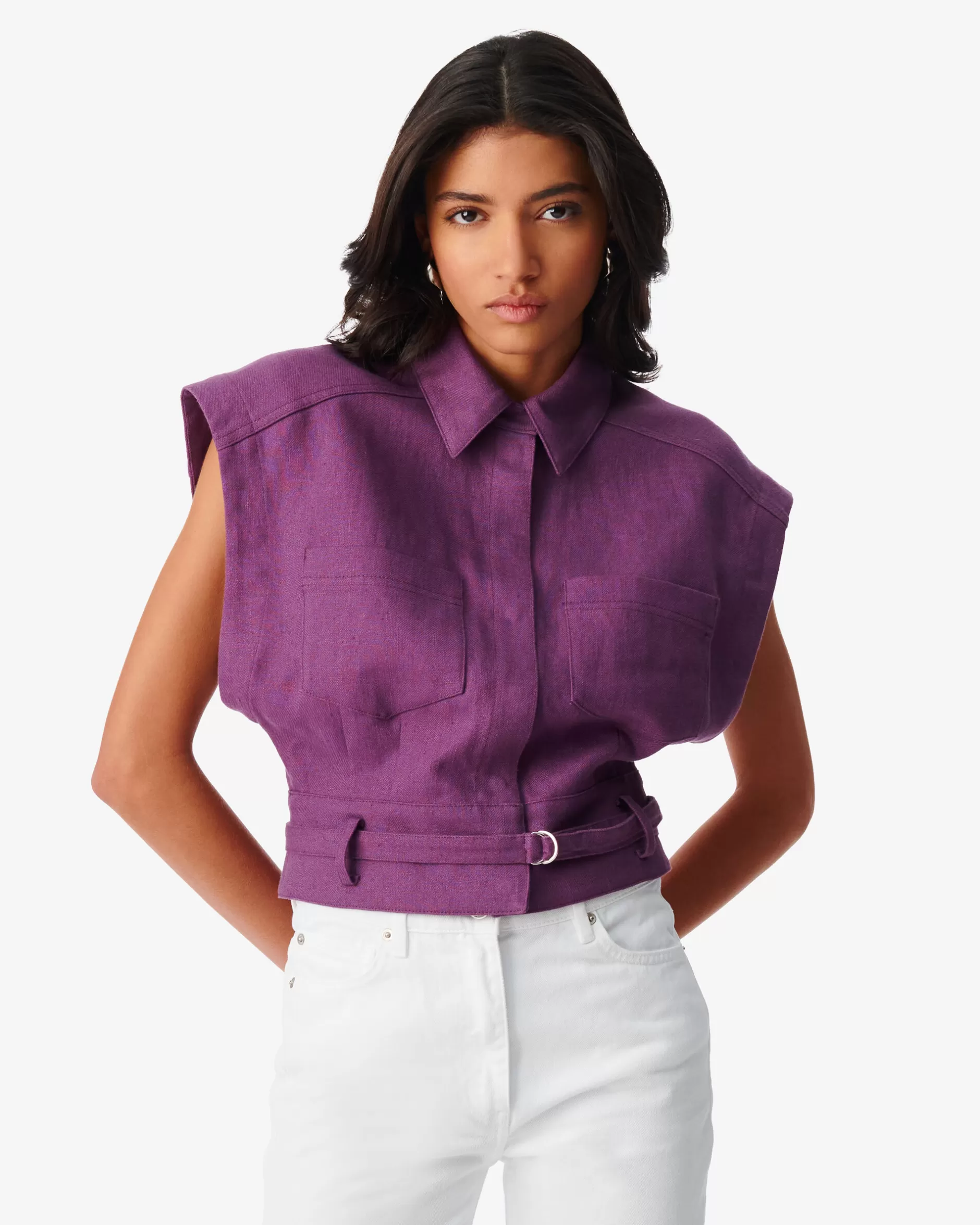 Shop Camicia Senza Maniche Saima Donna Camicie & Top