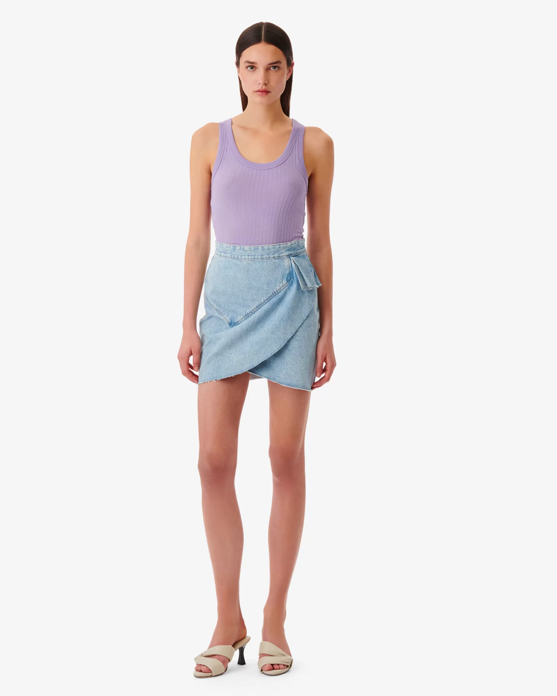 Sale Gonna Corta In Denim Eija Donna Gonne & Shorts