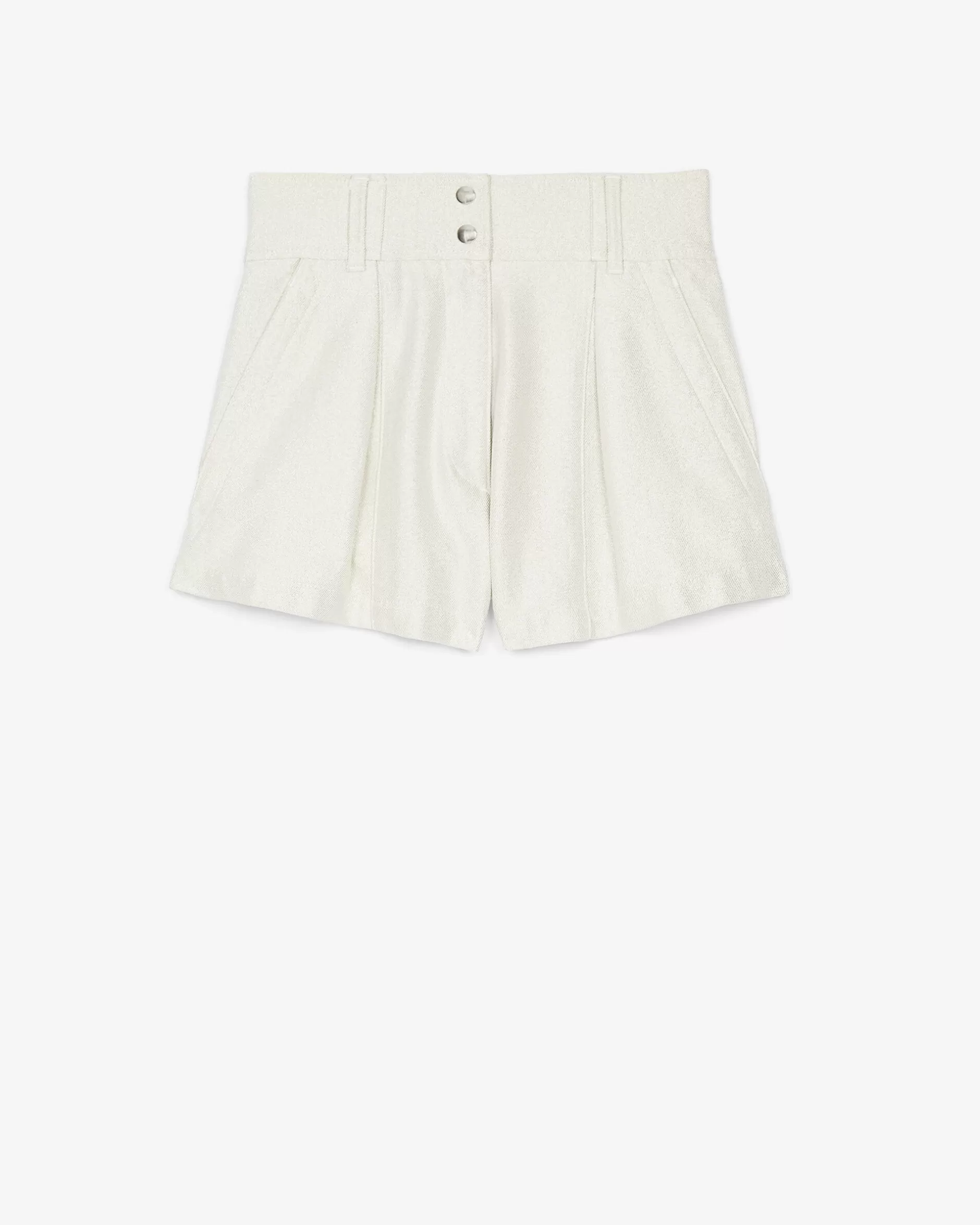 Discount Pantaloncini In Denim Lurex Lonim Donna Gonne & Shorts