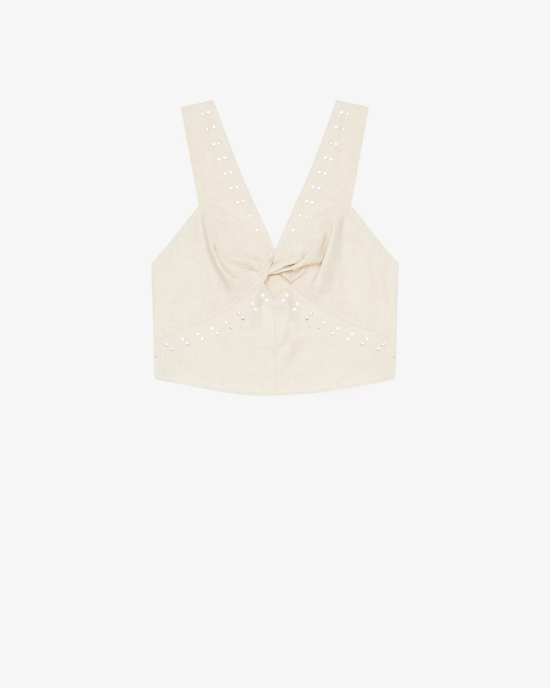 Outlet Top Con Borchie Ryad Donna Camicie & Top